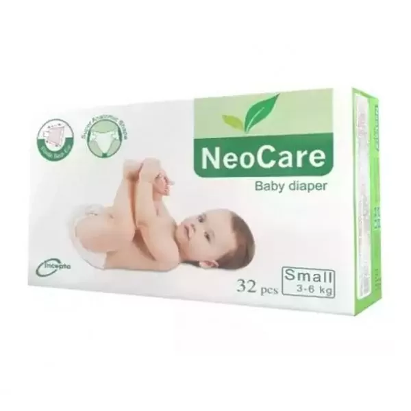 NeoCare Diapers Small Size 32 pcs | Diapers price in bd