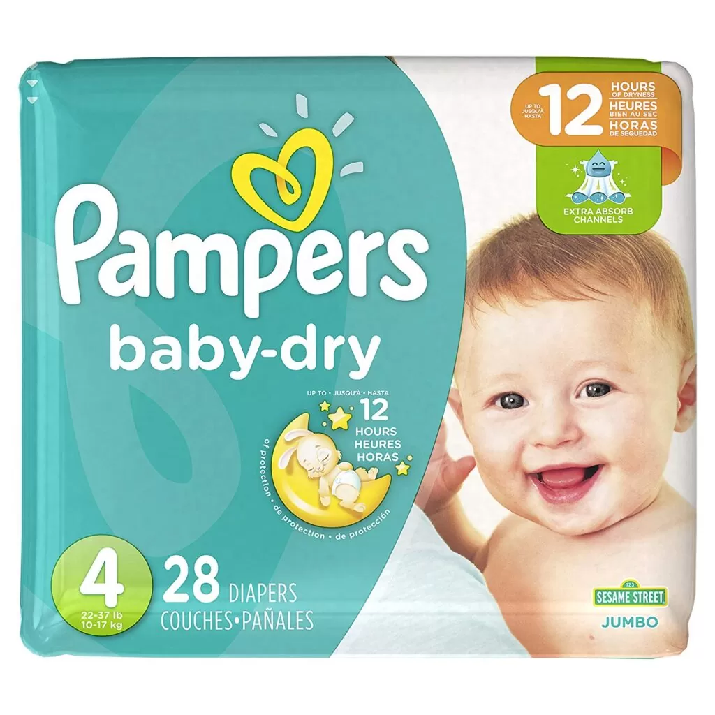 Pampers Baby Dry Diapers Super 78pcs Baby Dry Diaper price in BD