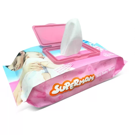 Supermom Mild Baby Wipes | baby cleaning wipes price in bd