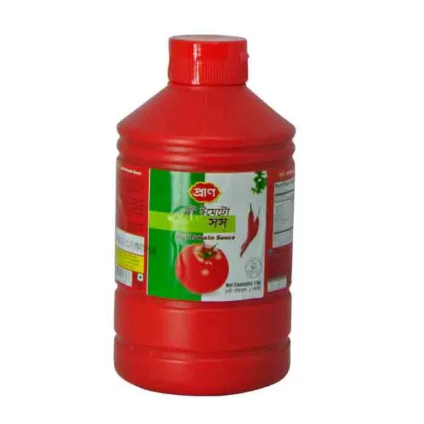 PRAN Hot Tomato Sauce 1kg | tomato sauce price in bd
