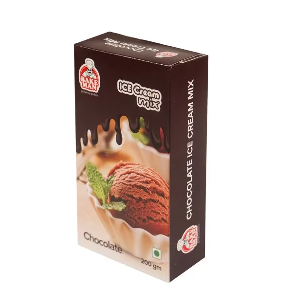 Bakeman Ice Cream Premix Chocolate 200gm price in bd