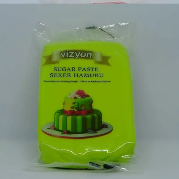 Vizyon Sugar Fondant Green 1kg | Sugar Fondant price bd