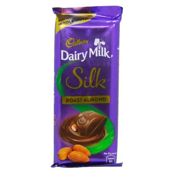 Cadbury Dairy Milk Silk Roast Almond 143gm