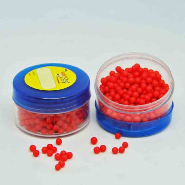 Non pearl red sprinkle 30gm