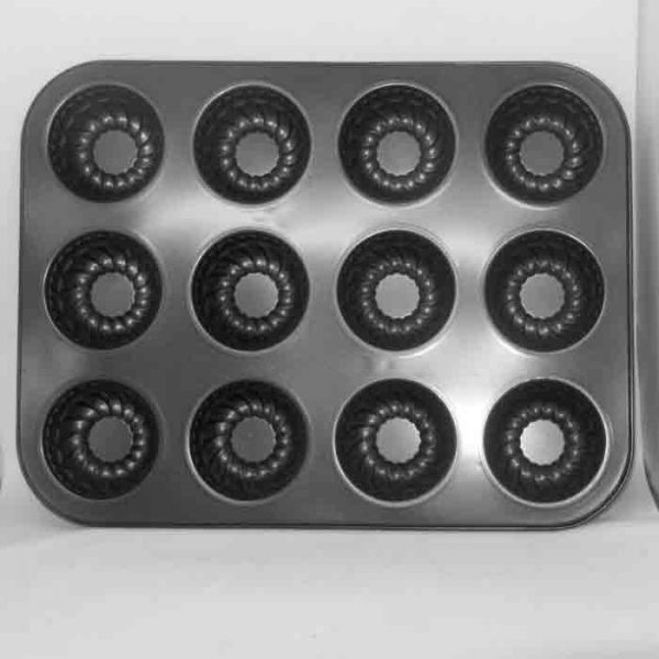 Cup Cake Nonstick Mold 12pcs tray | Baking tray price in bd