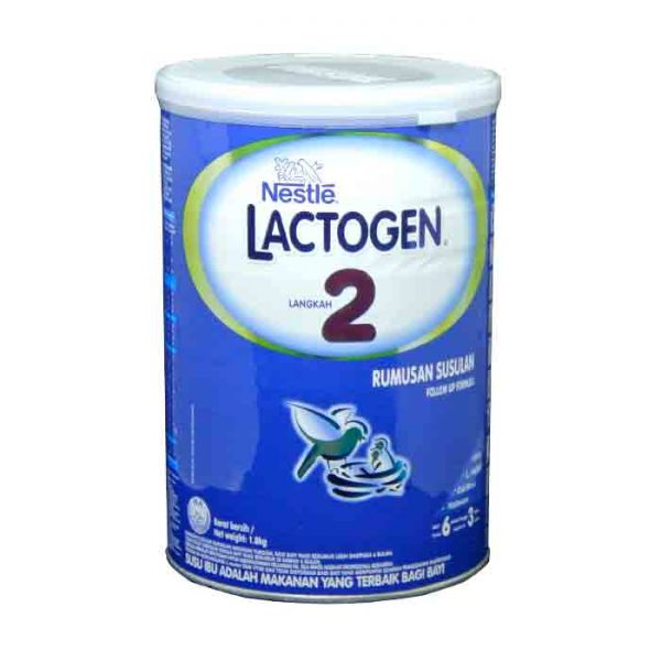Nestlé Lactogen 2 Follow up Formula Tin -1.8kg