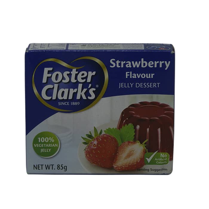 17.1. Foster clarks gelatin powder strawberry 85gm