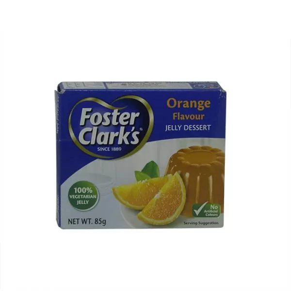 Foster Clark's Orange Flavor Jelly Dessert - 85g