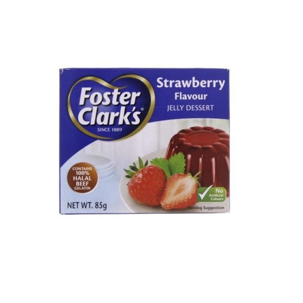 Foster Clarks gelatin powder strawberry 85gm| Gelatin powder strawberry Price