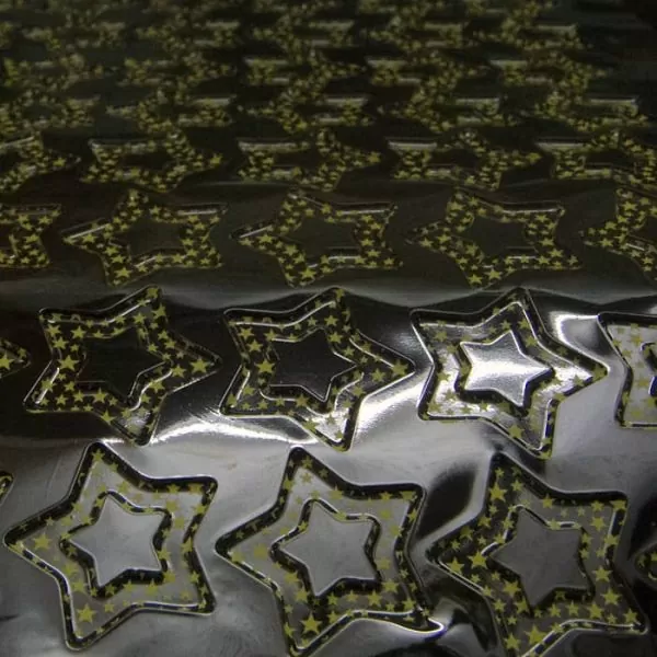 Star Shape 3D Chocolate Transfer Sheet