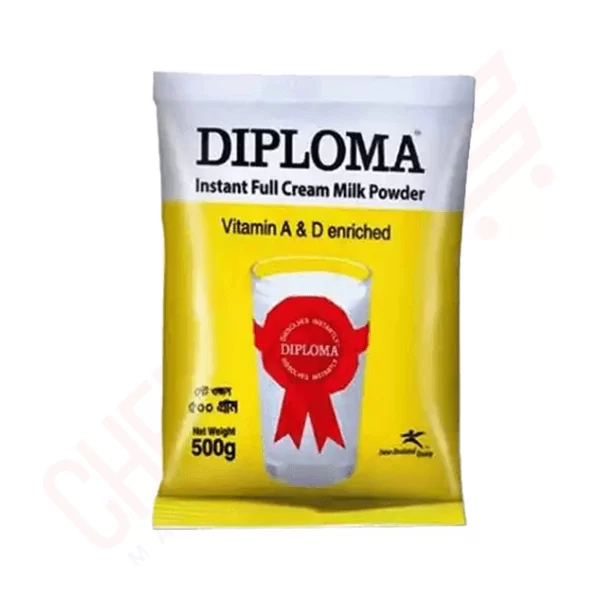Diploma Full Cream Milk Powder 500 gm | diploma milk price