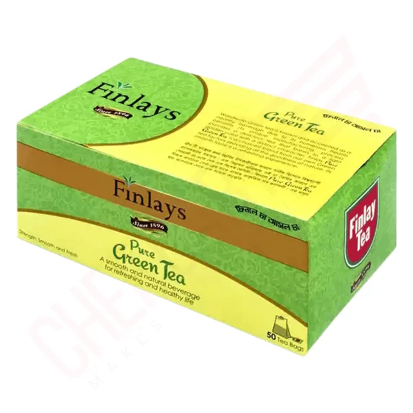 Finlays Pure Green Tea Bags 100 gm 50 pcs | Tea Bags price