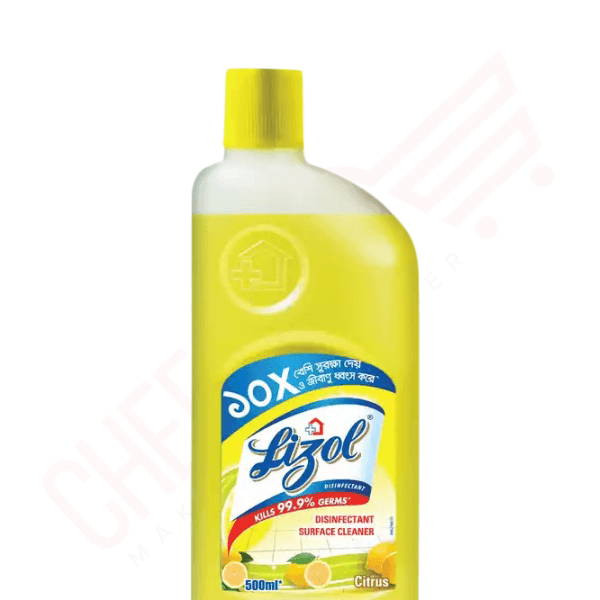 Lizol Floor Cleaner Citrus Disinfectant Surface 500 ml
