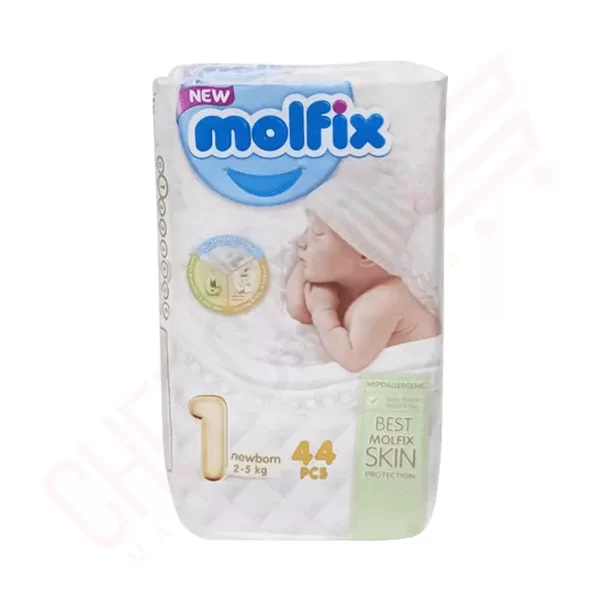 Molfix Newborn Baby Belt Diaper 2-5 Kg 44 Pcs | Molfix Diaper price in BD