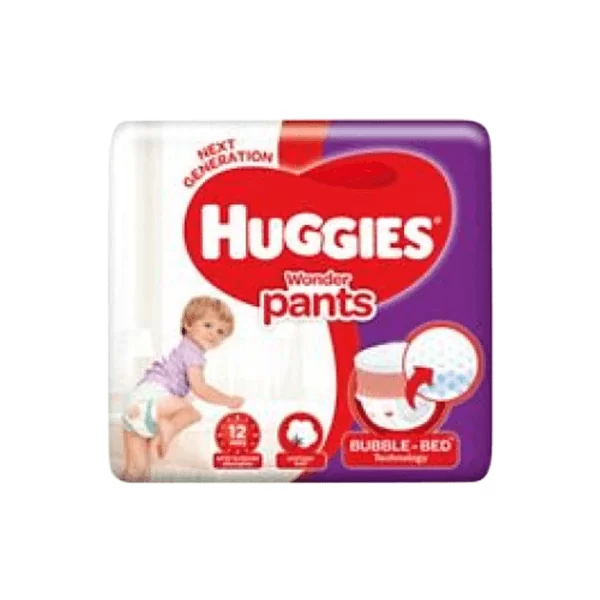 Huggies Wonder Pants Diaper XL 12-17Kg 38pcs| huggies Diaper price bd