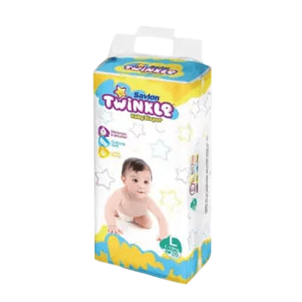 Savlon Twinkle Baby Diaper Belt 7-18kg 36Pcs | Buy Diaper online Dhaka