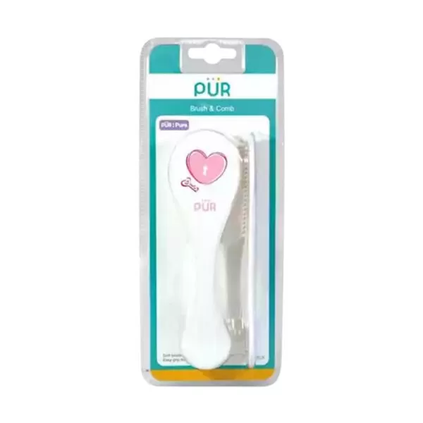 Pur Baby Brush & Comb 1 Set | infant hair Brush set price bd