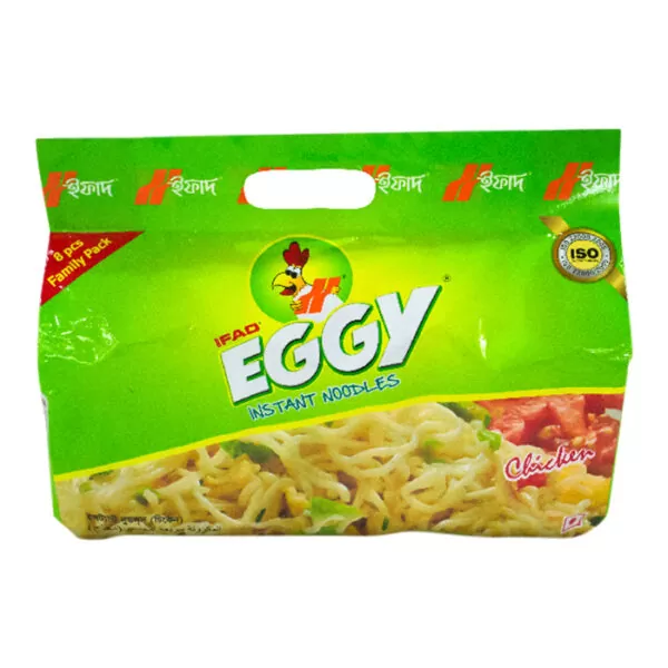 Ifad Eggy instant chicken noodles 8pcs